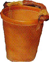 Hand Made leather Bucket